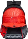 Школьный рюкзак Grizzly RB-259-1m (черный/красный/серый) фото 4