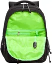Школьный рюкзак Grizzly RB-354-4 (черный/салатовый) фото 4