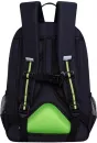 Школьный рюкзак Grizzly RB-355-2 (черный/салатовый) фото 4