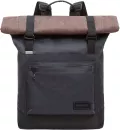 Городской рюкзак Grizzly RQL-315-1 (черный/коричневый) фото 2