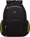 Школьный рюкзак Grizzly RU-333-2 (черный/салатовый) фото 2