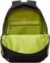 Школьный рюкзак Grizzly RU-333-2 (черный/салатовый) фото 4