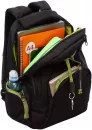 Школьный рюкзак Grizzly RU-333-2 (черный/салатовый) фото 5