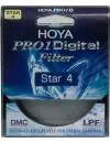 Светофильтр Hoya Pro1 Digital STAR-4 62mm фото 2
