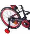 Детский велосипед Mikado Slender 20 (черно-красный) фото 3
