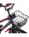 Детский велосипед Mikado Slender 20 (черно-красный) фото 4