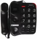 Проводной телефон Maxvi CB-01 (черный) фото 2