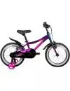 Детский велосипед Novatrack Katrina V 16 2022 167AKATRINA1V.GVL22 (фиолетовый металлик) фото 2
