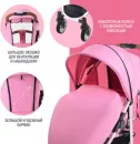 Прогулочная коляска Nuovita Corso (розовый/серебристый) фото 4