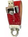 USB-флэш накопитель Prestigio Leather Flash Red 8GB (PLDF08CRRDT3A) фото 2