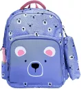 Школьный рюкзак Schoolformat Soft 2 + Little Face / РЮКМ2П-ЛТФ (фиолетовый) фото 3