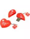 USB-флэш накопитель SmartBuy Wild Series Heart 16Gb (SB16GBHeart) фото 2