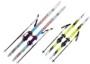 Лыжный комплект STC 120 см с палками и с полужесткими креплениями фото 2