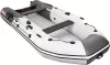 Надувная лодка Таймень T-NX-3600 НДНД (светло-серый/графит) фото 3