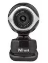 Веб-камера Trust Exis Webcam - Black/Silver фото 4