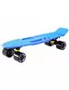 Пенниборд Y-Scoo Skateboard Fishbone 22 405-B Blue-Black фото 2