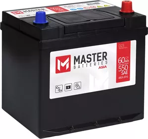 Аккумулятор Master Batteries Asia R+ (60Ah) фото