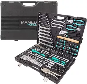 Универсальный набор инструментов MAMEDFORCE MF-41802-5 (180 предметов) фото