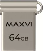 USB Flash Maxvi MM 64GB (серебристый) фото