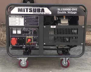 Бензиновый генератор Mitsuba SL 15000E-DVI фото