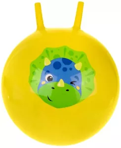 Гимнастический мяч Moby Kids Динозаврик 50 см (желтый) фото