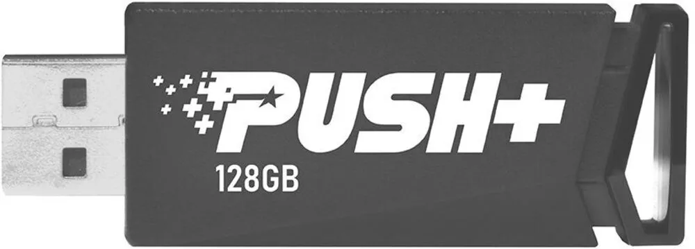 USB Flash Patriot Push+ 128GB (черный) фото