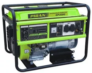 Бензиновый генератор Piran GP 3000 фото