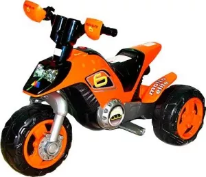 Детский электромотоцикл Полесье Molto Elite 6 6V (оранжевый) фото