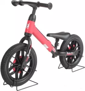 Беговел Qplay Spark Balance Bike SP1R цвет красный (светящиеся колеса) фото