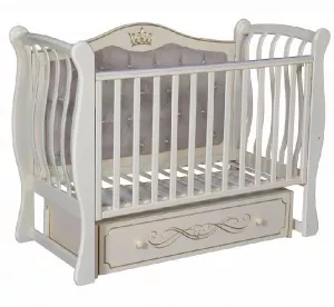 Детская кроватка Ray Elizabeth Premium 2 (слоновая кость) фото