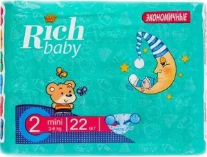Подгузники Rich Baby Mini 2 (22шт) фото