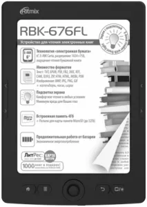 Электронная книга Ritmix RBK-676FL фото