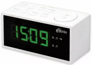 Электронные часы Ritmix RRC-1212 (белый)  фото