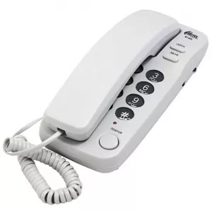 Проводной телефон Ritmix RT-100 (серый) фото