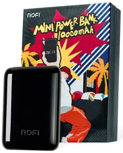 Портативное зарядное устройство Rofi Mini Series 10000 (черный) фото