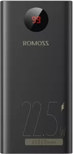 Портативное зарядное устройство Romoss PEA40PF (черный) фото