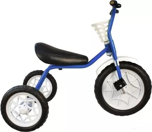 Детский велосипед Самокатыч Зубренок (голубой) фото