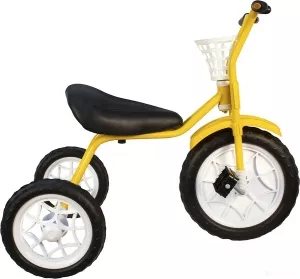 Детский велосипед Самокатыч Зубренок (желтый) фото