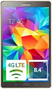 Планшет Samsung Galaxy Tab S 8.4 LTE 16GB Titanium Bronze (SM-T705) фото