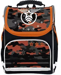 Школьный рюкзак Schoolformat Basic Military Style РЮКЖК-МЛС (серый) фото
