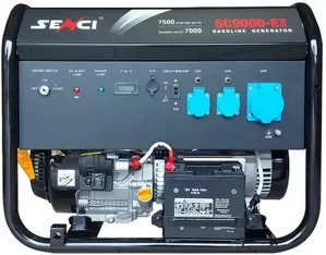 Бензиновый генератор Senci SC9000-E3 фото