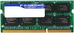 Оперативная память Silicon Power 4GB DDR3 SO-DIMM PC3-12800 (SP004GBSTU160N02) фото