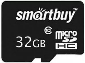 Карта памяти SmartBuy microSDHC 32Gb (SB32GBSDCL10-00) фото