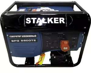 Бензиновый генератор Stalker SPG 9800 TE фото