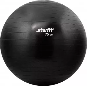 Мяч гимнастический Starfit GB-101 75 см black фото