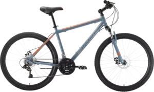 Велосипед Stark Outpost 26.1 D р.18 2022 (серый/оранжевый) фото