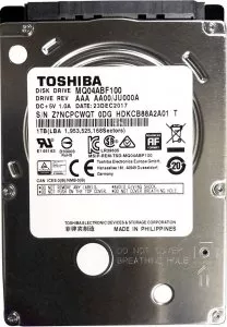 Жесткий диск Toshiba MQ04ABF100 1000Gb фото