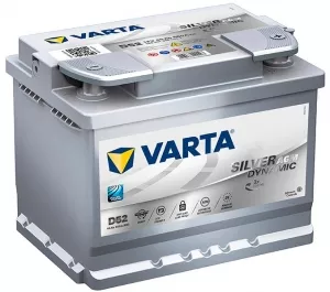 Аккумулятор VARTA SILVER Dynamic D52 AGM (60Ah) фото
