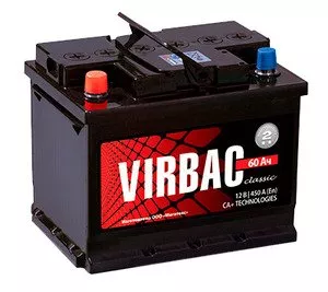Аккумулятор Virbac Classic R+ (75Ah) фото