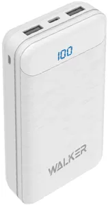 Портативное зарядное устройство Walker WB-525 20000 mAh (белый) фото